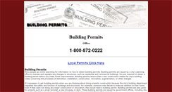 Desktop Screenshot of dfwpermits.com